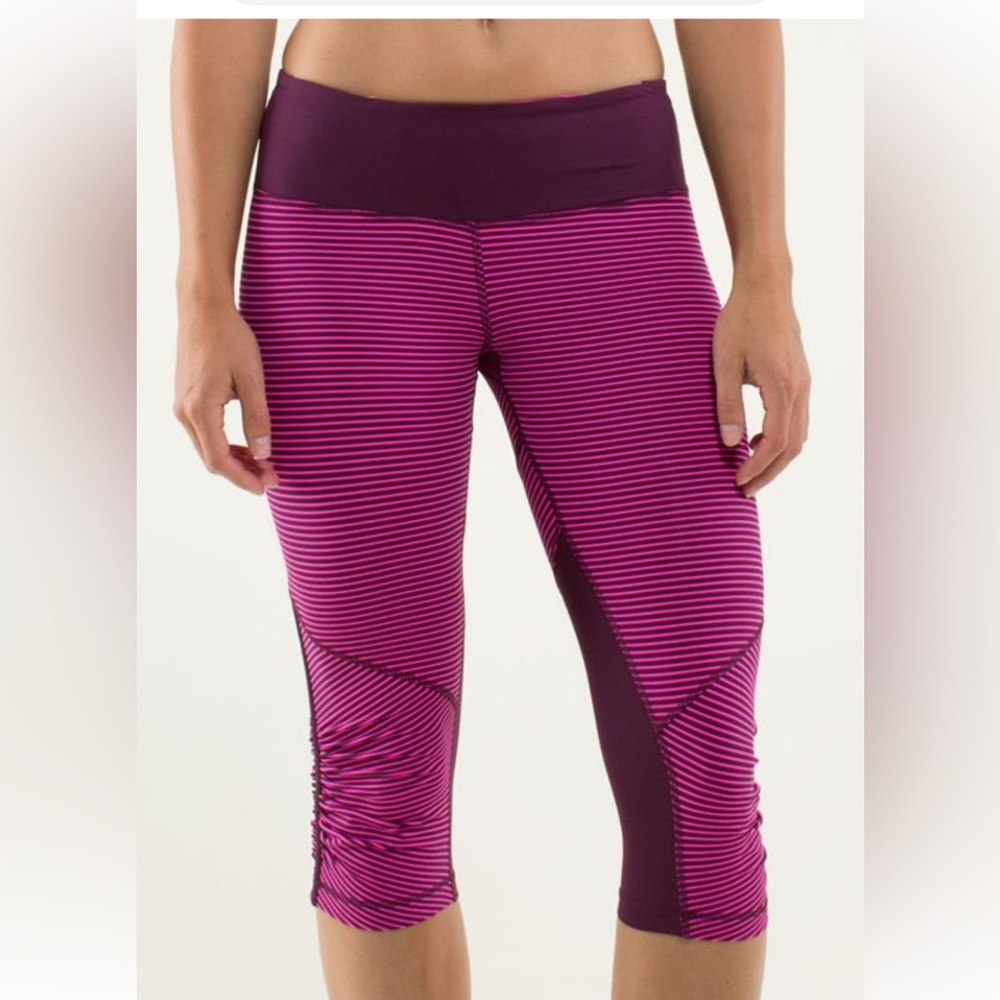 lululemon athletica Run for your life crops